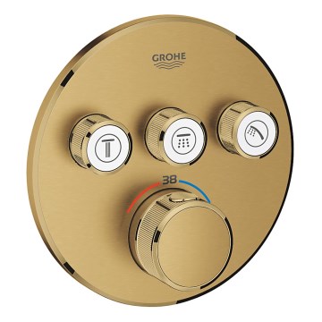 GROHE 29121GN0 - Termosztátos falba építhető zuhanycsaptelep GROHTHERM SMARTCONTROL arany