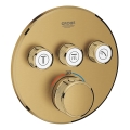 GROHE 29121GN0 - Termosztátos, falba süllyeszthető zuhanycsaptelep GROHTHERM SMARTCONTROL arany