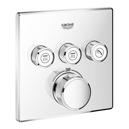 GROHE 29126000 - GROHTHERM SMARTCONTROL termosztátos csaptelep, fényes króm