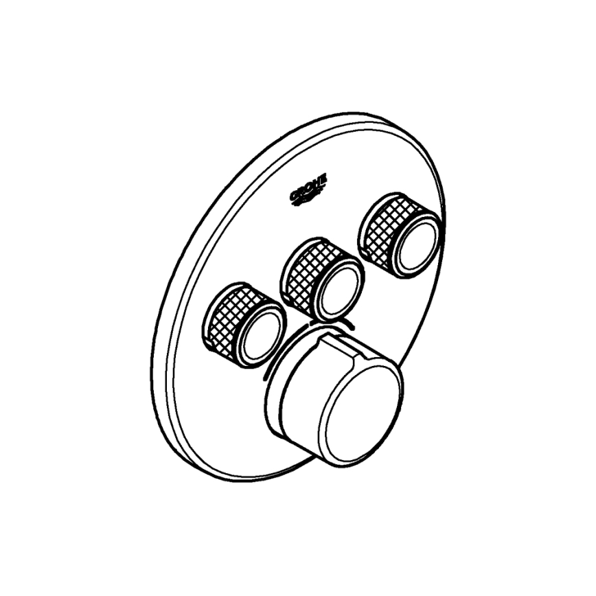 GROHE 29146000 - SMARTCONTROL csaptelep, fényes króm