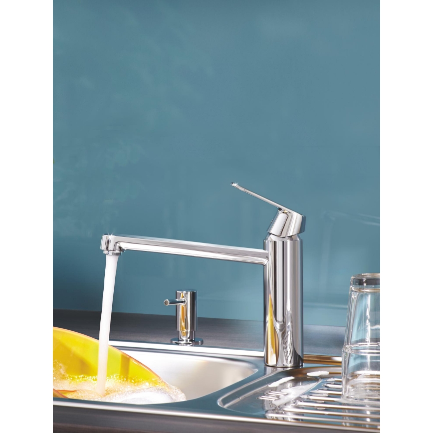 GROHE 30193000 - Mosogató csaptelep EUROSMART COSMOPOLITAN fényes króm