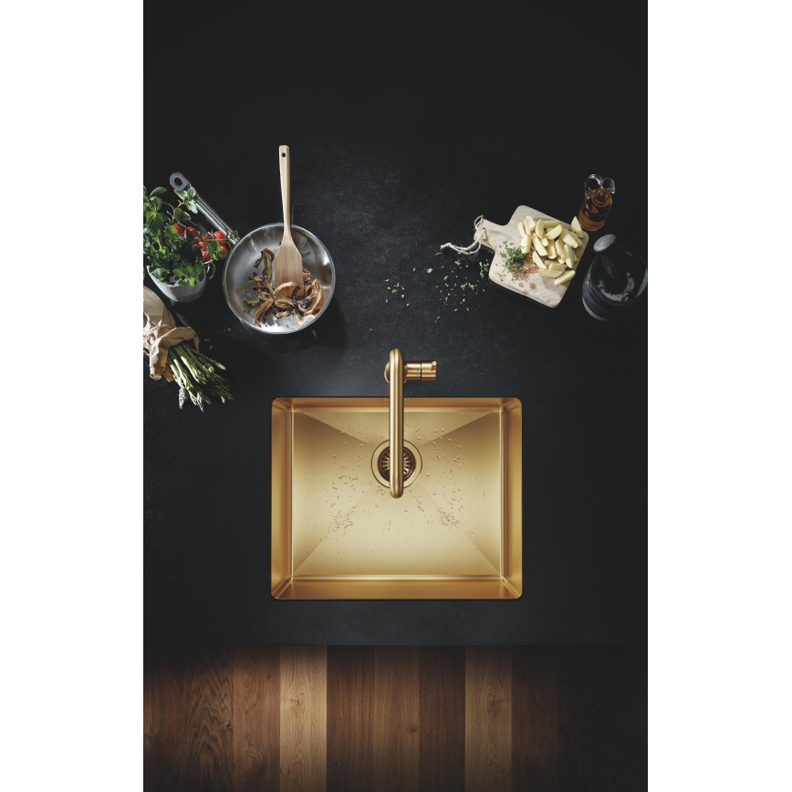 GROHE 30269GN0 - ESSENCE mosogató csaptelep, aranyszínű