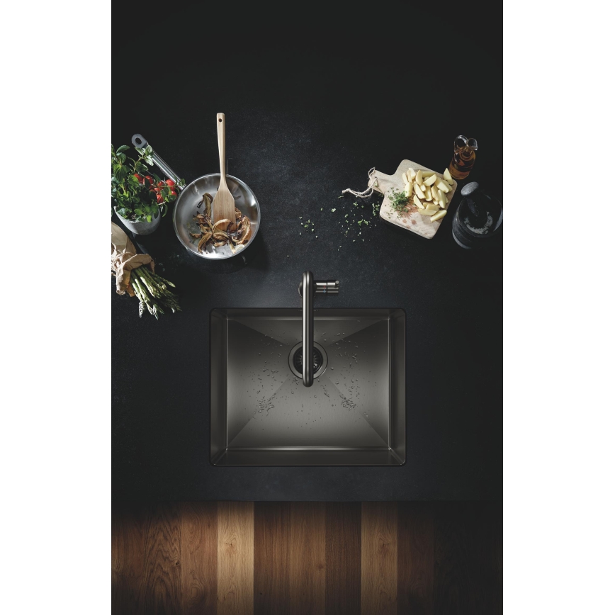 GROHE 30270AL0 - ESSENCE grafitszínű mosogató csaptelep