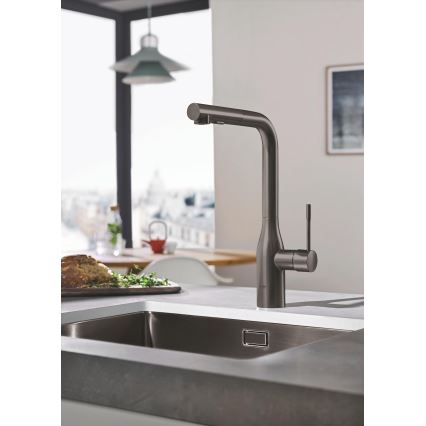 GROHE 30270AL0 - ESSENCE grafitszínű mosogató csaptelep
