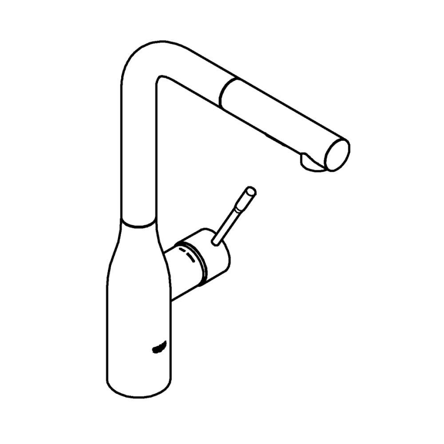 GROHE 30270DL0 - Mosogató csaptelep ESSENCE rézszínű