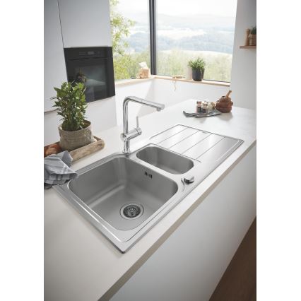 GROHE 30274000 - Mosogatócsaptelep L-kifolyóval, fényes króm