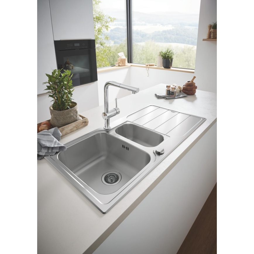 GROHE 30274000 - Mosogatócsaptelep L-kifolyóval, fényes króm