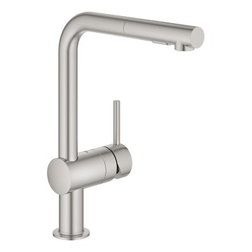GROHE 30274DC0 - Mosogató csaptelep, rozsdamentes acél
