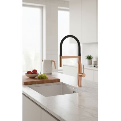GROHE 30294DA0 - ESSENCE konyhai csaptelep, bronz