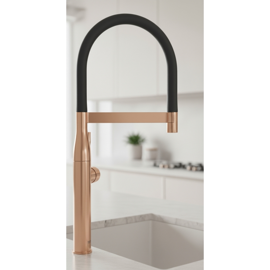 GROHE 30294DA0 - ESSENCE konyhai csaptelep, bronz