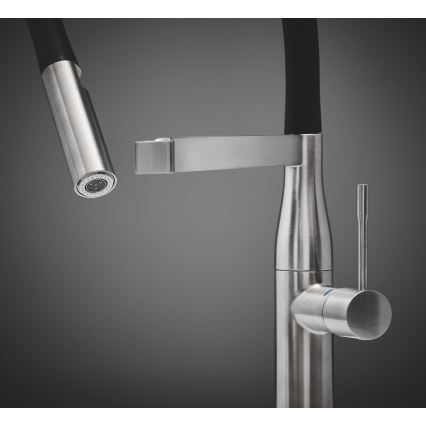 GROHE 30294DC0 - Mosogató csaptelep ESSENCE nemesacél