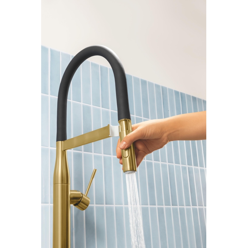 GROHE 30294GN0 - ESSENCE arany mosogatócsaptelep