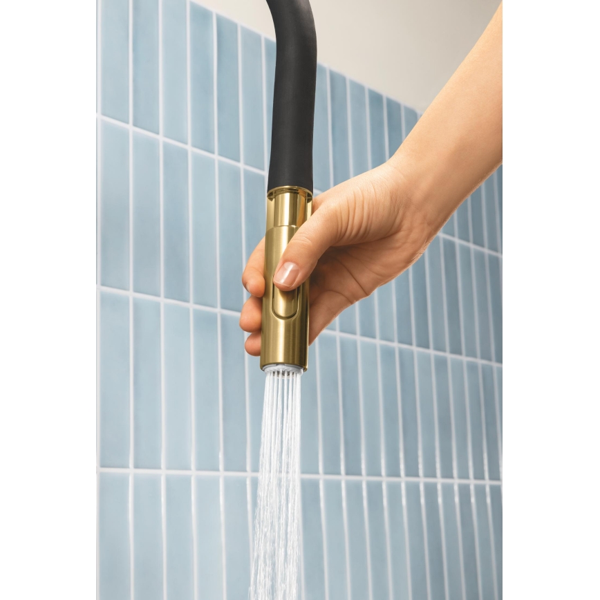 GROHE 30294GN0 - ESSENCE arany mosogatócsaptelep