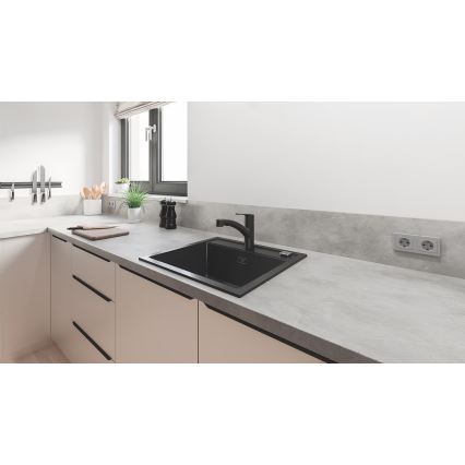 GROHE 303072431 - START mosogató csaptelep 185 × 227 mm fekete