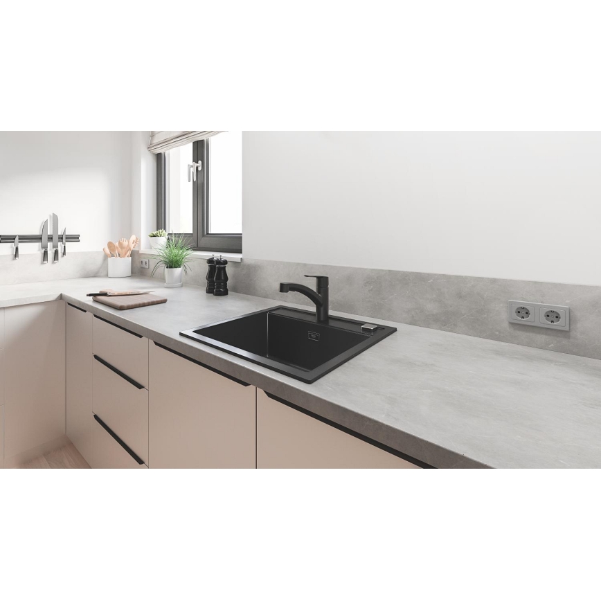 GROHE 303072431 - START mosogató csaptelep 185 × 227 mm fekete