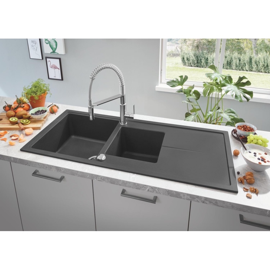 GROHE 30361000 - Mosogató csaptelep GET 455 mm fényes króm