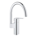GROHE 30469000 - START mosogató csaptelep magas kifolyóval, fényes króm