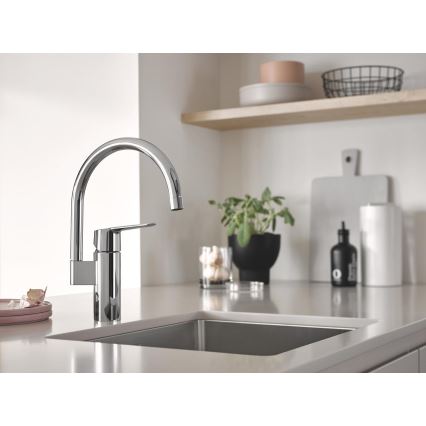 GROHE 30469000 - START mosogató csaptelep magas kifolyóval, fényes króm