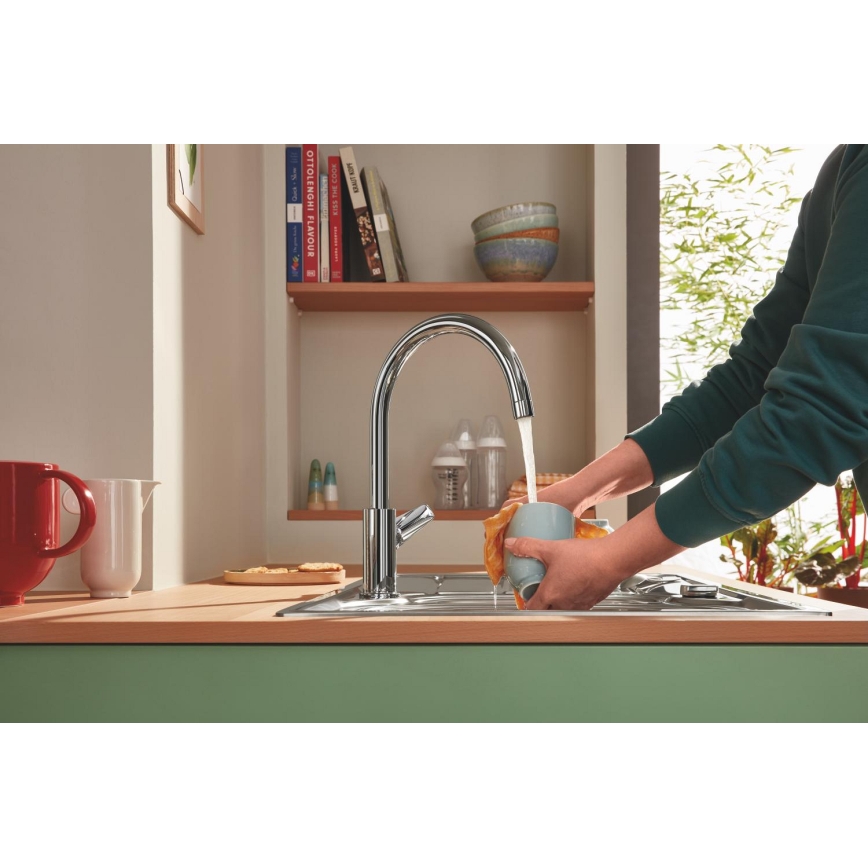 GROHE 30529001 - START EDGE mosogatócsaptelep, fényes króm