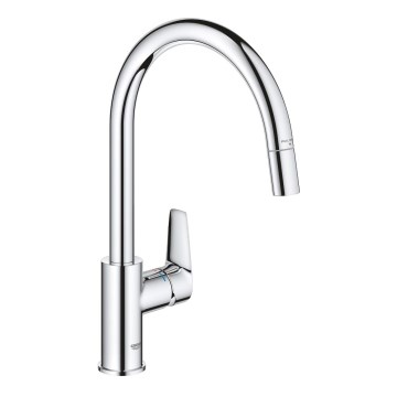 GROHE 30551000 - START EDGE mosogató csaptelep 357 mm, fényes króm