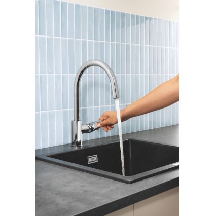 GROHE 30556000 - START LOOP 357 mm mosogató csaptelep, fényes króm