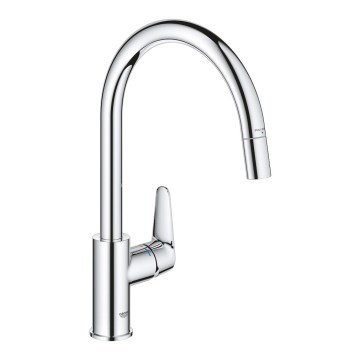 GROHE 30562000 - Mosogató csaptelep START CURVE 357 mm fényes króm