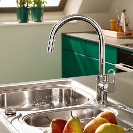 GROHE 30569000 - START FLOW 357 mm mosogatócsaptelep, fényes króm