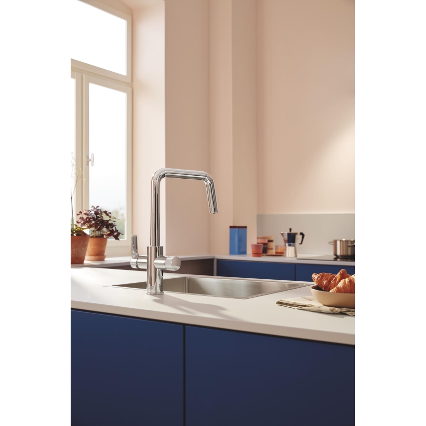 GROHE 30595000 - Mosogató csaptelep BLUE PURE Start 366 mm fényes króm