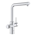 GROHE 30600000 - BLUE PURE mosogató csaptelep, L-alakú kifolyó, fényes króm