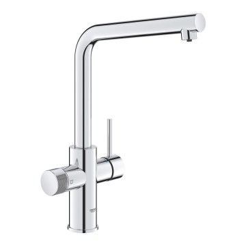 GROHE 30600000 - BLUE PURE mosogató csaptelep, L-alakú kifolyó, fényes króm