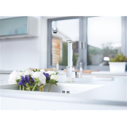 GROHE 31255000 - EUROCUBE mosogatócsaptelep, fényes króm