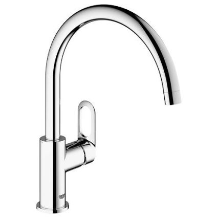 GROHE 31368000 - BAULOOP konyhai mosogató csaptelep, 332 mm, fényes króm