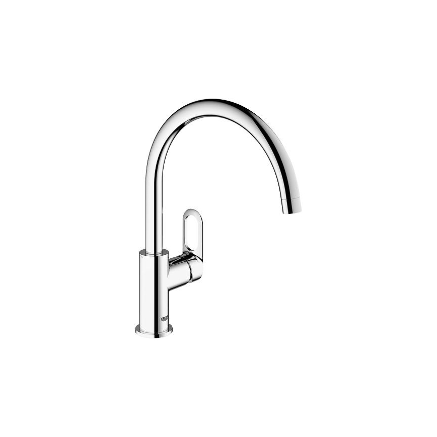 GROHE 31368000 - BAULOOP konyhai mosogató csaptelep, 332 mm, fényes króm