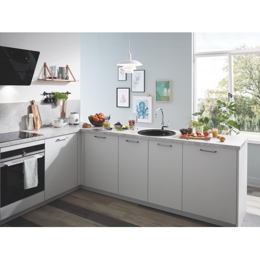 GROHE 31368000 - BAULOOP konyhai mosogató csaptelep, 332 mm, fényes króm