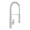 GROHE 31379DC0 - K7 konyhai csaptelep, rozsdamentes acél