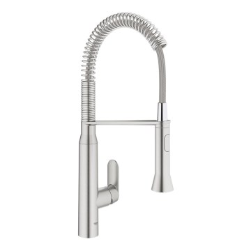 GROHE 31379DC0 - K7 konyhai csaptelep, rozsdamentes acél