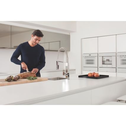 GROHE 31395000 - EUROCUBE 547 mm mosogató csaptelep, fényes króm