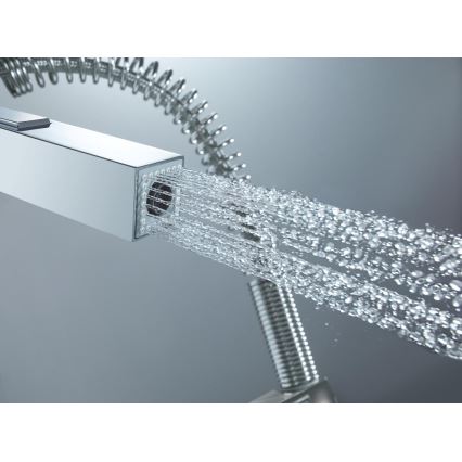 GROHE 31395000 - EUROCUBE 547 mm mosogató csaptelep, fényes króm