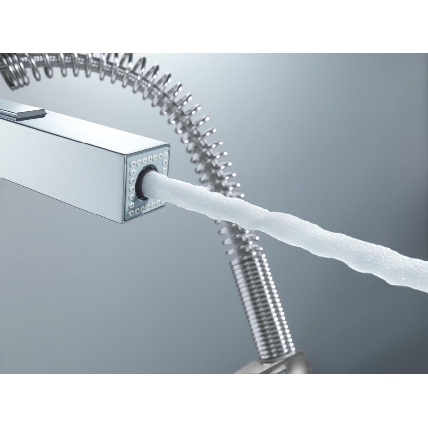 GROHE 31395000 - EUROCUBE 547 mm mosogató csaptelep, fényes króm