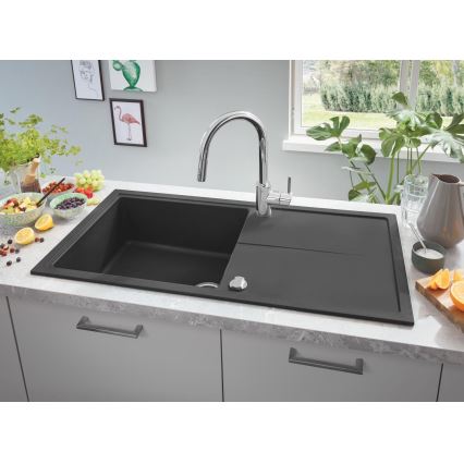 GROHE 31483002 - CONCETTO mosogató csaptelep, fényes króm