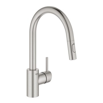 GROHE 31483DC2 - CONCETTO mosogató csaptelep, rozsdamentes acél