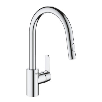 GROHE 31484001 - Mosogató csaptelep GET fényes króm