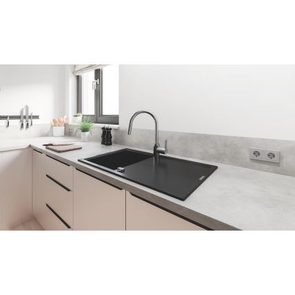 GROHE 31484001 - Mosogató csaptelep GET fényes króm