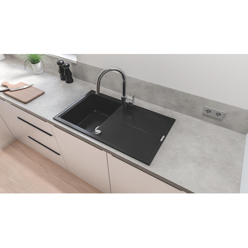 GROHE 31484001 - Mosogató csaptelep GET fényes króm