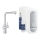 GROHE 31539000 - BLUE HOME mosogató csaptelep, L alakú kifolyó, fényes króm
