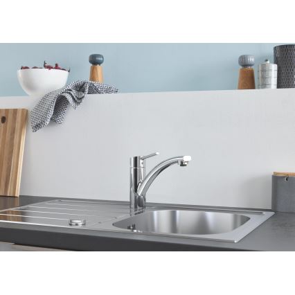 GROHE 31552SD1 - K200 mosogató, 860 x 500 mm, rozsdamentes acél