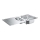 GROHE 31564SD1 - K200 mosogató 965 × 500 mm rozsdamentes acél