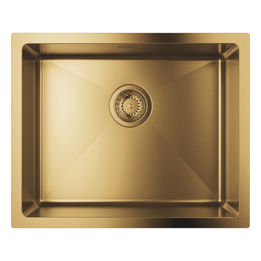 GROHE 31574GN1 - Konyhai mosogató K700U 550 x 450 mm arany