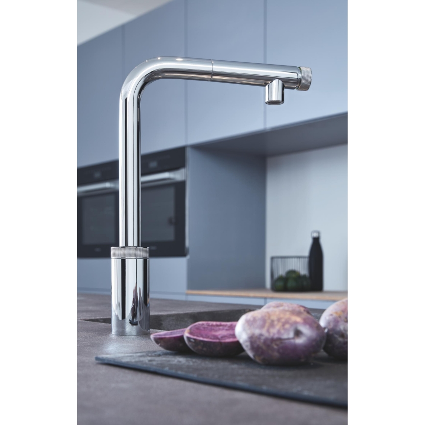 GROHE 31613000 - A SmartControl mosogatócsaptelep, 314 mm, fényes króm