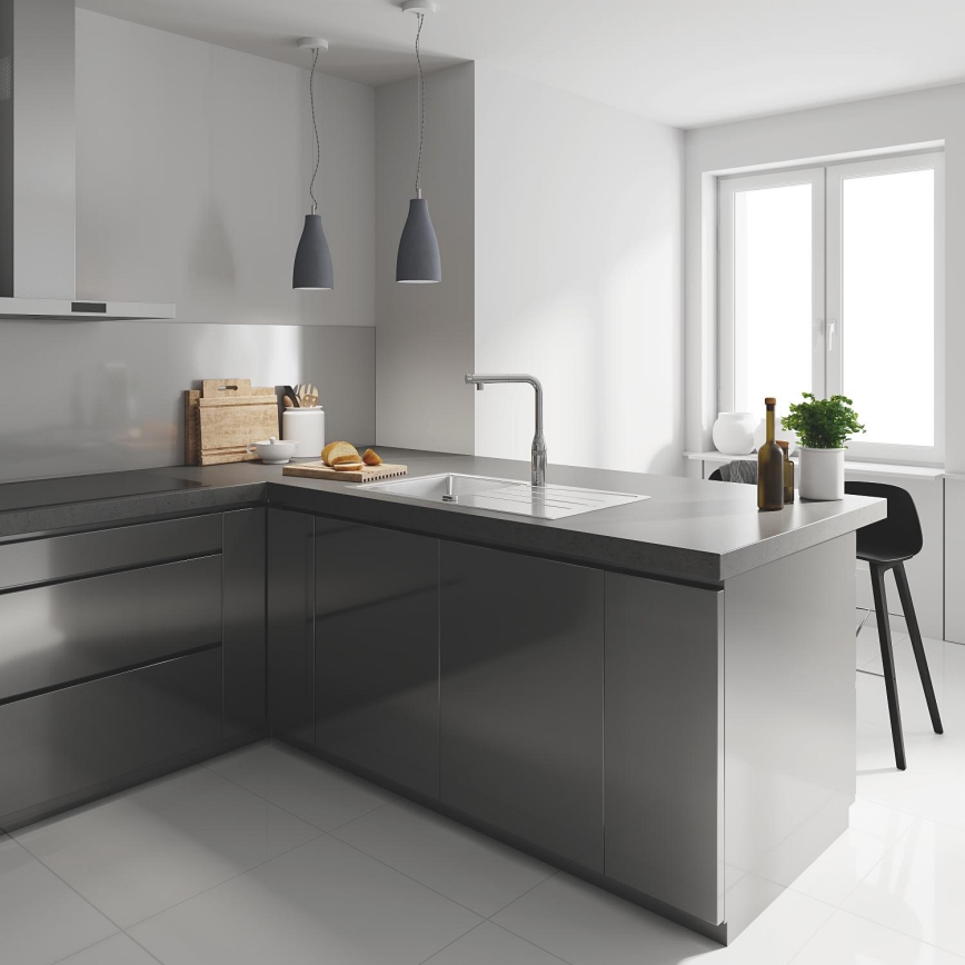 GROHE 31615000 - Mosogatócsaptelep ESSENCE SMARTCONTROL 366 mm fényes króm